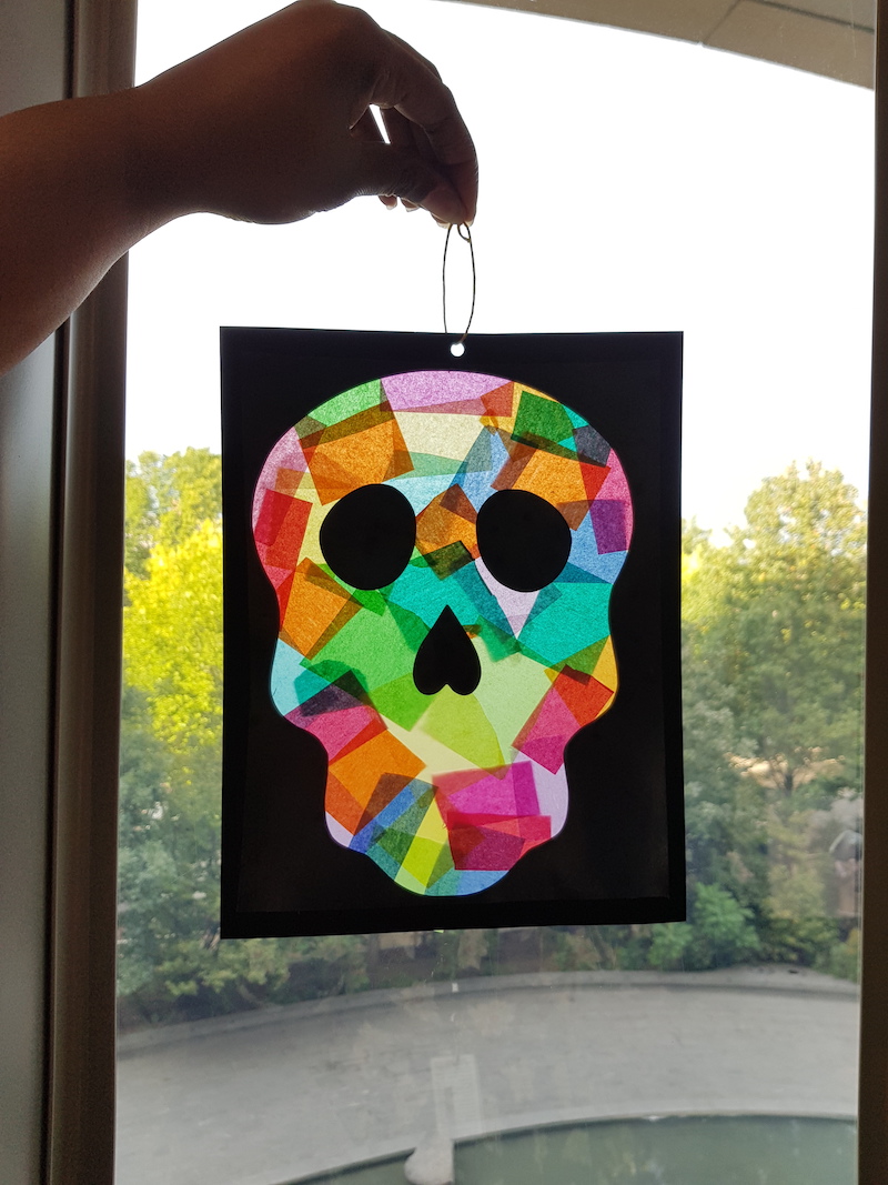Decoraci&oacute;n de calavera. e Marielba Alvarez (Smithsonian)