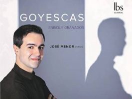 Pianista español José Menor, nominado al Grammy Latino al mejor álbum música clásica El importante premio reconoce el preciso trabajo del intérprete y compositor de Barcelona, que ha homenajeado en Goyescas el trabajo de su compatriota Enrique Granados, 100 años después de su muerte