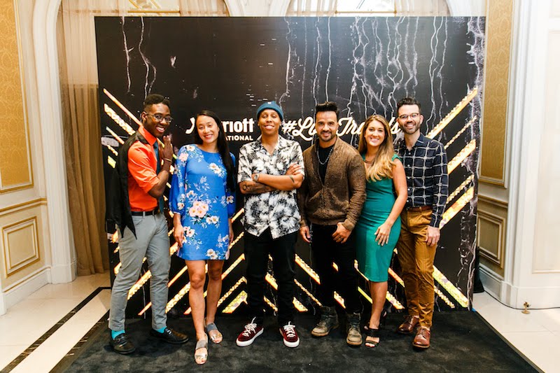 Marriott LoveTravels BB Fonsi, Lena & winners. 