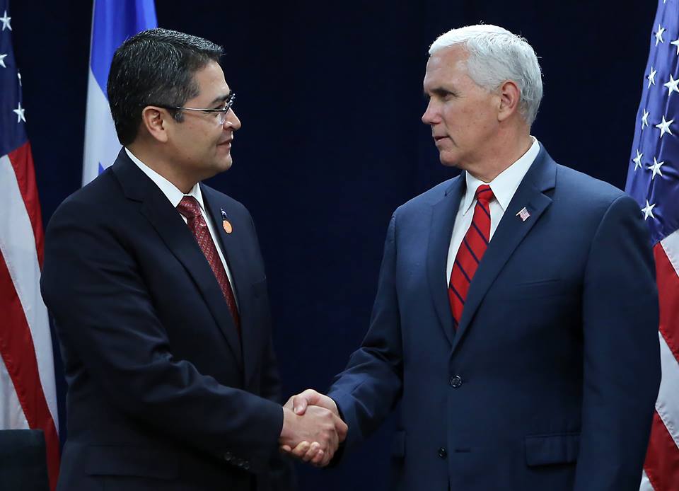 El mandatario hondure&ntilde;o pronunci&oacute; estas palabras durante la Conferencia de la Prosperidad y la Seguridad en Centroam&eacute;rica, que se celebra en Washington y a la que acuden representantes de Guatemala, El Salvador y Honduras, adem&aacute;s de los organizadores, EE.UU