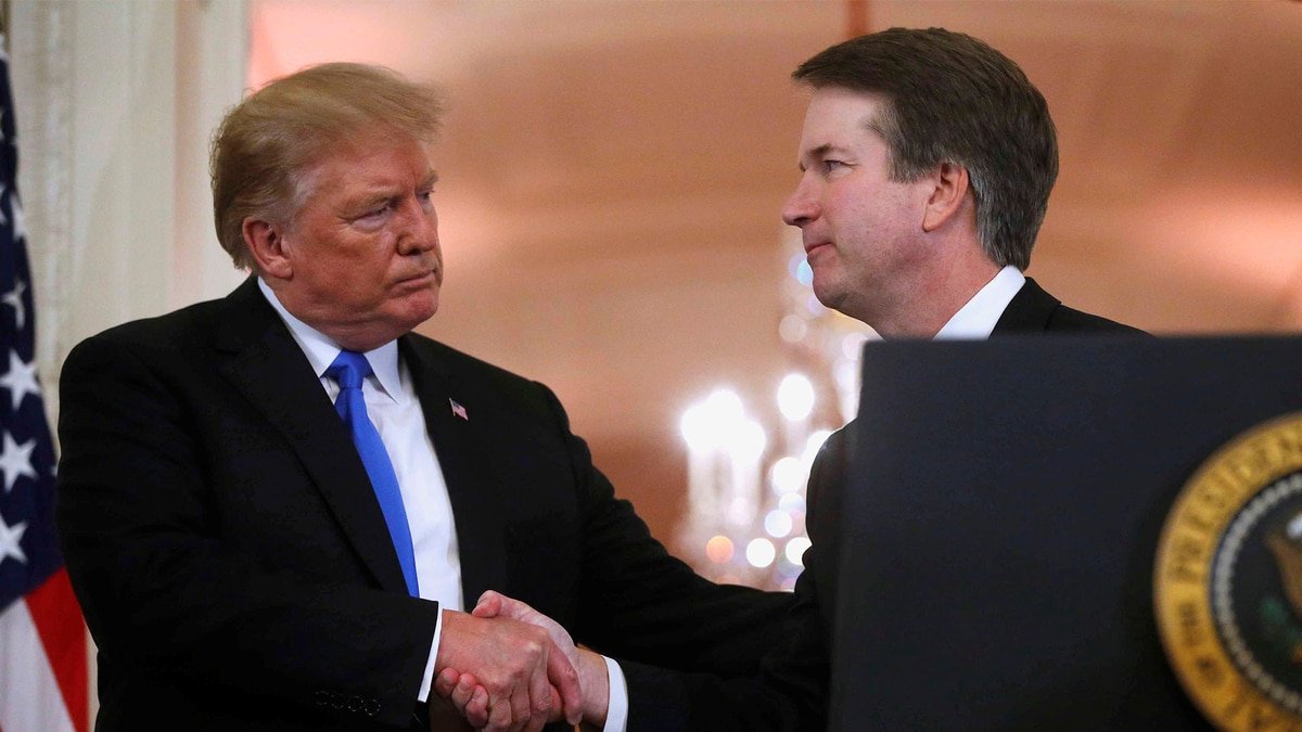 Trump recalc&oacute; esta premisa horas antes de la votaci&oacute;n final en el Senado sobre la nominaci&oacute;n de Kavanaugh, que se ha visto salpicado en las &uacute;ltimas semanas por acusaciones de haber abusado sexualmente de por lo menos tres mujeres.