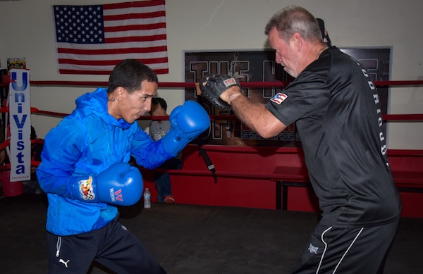  Emmanuel &lsquo;Manny&rsquo; Rodr&iacute;guez entrenando. Foto por Alex Nunez / Fresh Productions Boxing