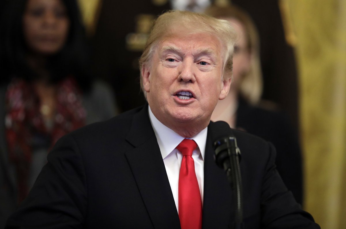 Trump insisti&oacute; en que los "actos que aterrorizan" a la gente, como el env&iacute;o de los paquetes sospechosos, "son despreciables y no tienen cabida en este pa&iacute;s".