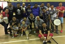 Brooklyn Champions vuelve a las acciones este viernes Jugadores y dirigentes del sexteto catracho, Real Maya que bajo la batuta de Roberto Aguilar y Marvin "P.P." Gomez, son los actuales campeones en la Brooklyn Champions League. (Foto: Buki Chapin)