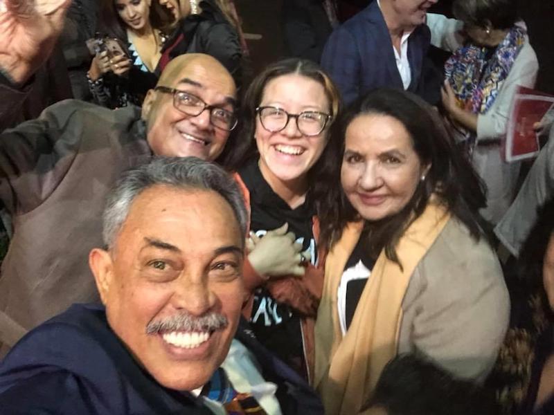 Edison Carrera, Hector Luis River a, Mariana Gil y Soledad López