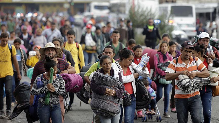 Miembros de la caravana de migrantes centroamericanos avizoran una dif&iacute;cil o hasta imposible entrada a Estados Unidos 