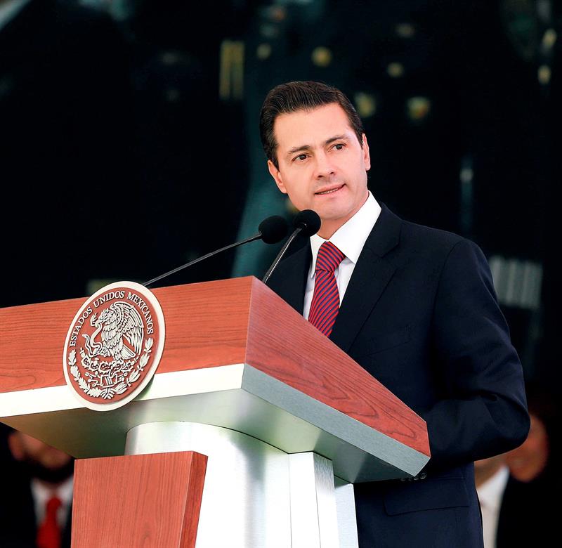 Fotograf&iacute;a cedida del presidente de M&eacute;xico, Enrique Pe&ntilde;a Nieto