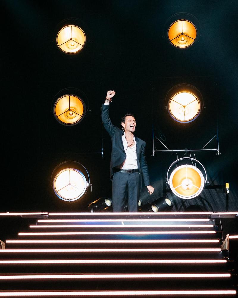 Marc Anthony se present&oacute; el pasado domingo en el Madison Square Garden en una noche donde cant&oacute; temas muy importantes de su carrera art&iacute;stica. Foto Carlos Escobar.