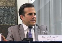 El gobernador de Puerto Rico, Ricardo Rosselló.