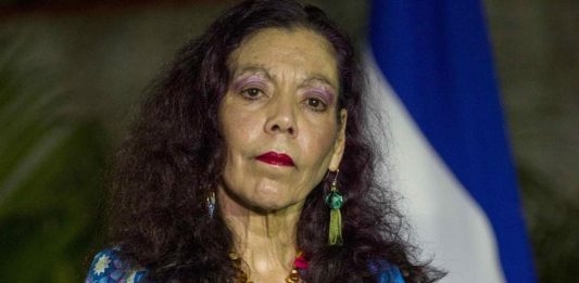 La vicepresidenta y primera dama de Nicaragua, Rosario Murillo.