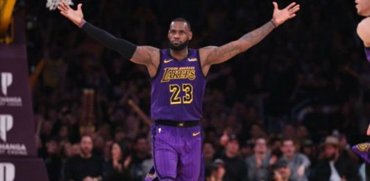 LeBron James llevó a Los Angeles Lakers a su séptima victoria en los últimos ocho partidos