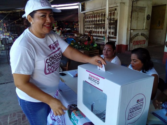 elecciones La segunda consulta ciudadana impulsada por el mandatario electo de México, Andrés Manuel López Obrador, que entre otros puntos pregunta sobre la construcción del ambicioso Tren Maya, culminó hoy la primera de sus dos jornadas