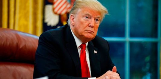 Donald Trump, calificó hoy de "desgracia" el retraso en el escrutinio de los votos en la carrera por el Senado por Florida