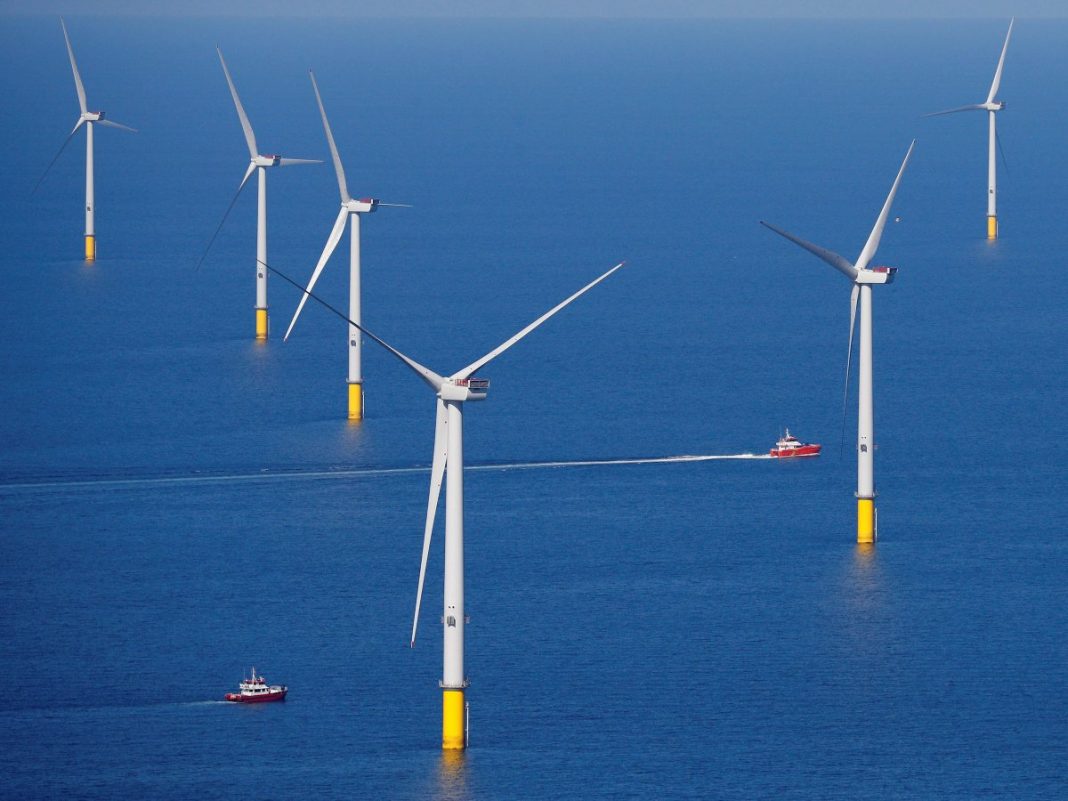 parque eólico marítimo El estado de Nueva York anunció hoy la licitación de un parque eólico marítimo de 800 megavatios, como parte de un plan para producir 2.400 megavatios de energía eólica en el año 2030. (Foto de twitter)