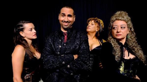  Soraya Padrao, Jerry Soto, Eva Cristina V&aacute;squez y Adriana Sananes, en El burlador de Sevilla, Teatro C&iacute;rculo