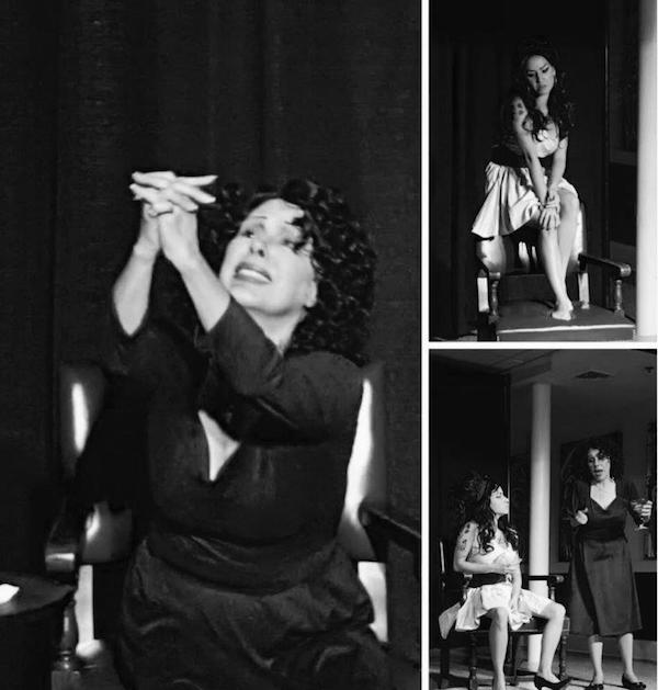  Tres escenas de Las lagrimas se secan solas, con Amneris Morales y Yanet Betances, Coqu&iacute; Theater