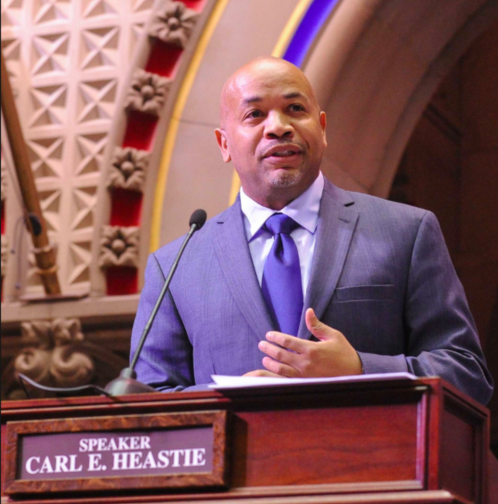 El presidente de la Asamblea, Carl Heastie