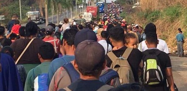 caravana de inmigrantes centroamericanos 