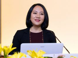 Meng, de 46 años e hija del fundador de Huawei, tiene que comparecer hoy ante el Tribunal Supremo de Columbia Británica en la ciudad de Vancouver tras ser arrestada.