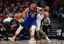 102-99. Murray deja líderes a los Nuggets Jamal Murray logró 31 tantos liderando el ataque de los Nuggets de Denver, que vencieron 102-99 a los Spurs de San Antonio.