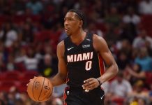 Josh Richardson y el pívot reserva canadiense Kelly Olynyk sumaron 18 puntos cada uno para los Heat de Miami.