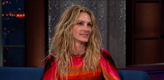 De la primera nominación de Julia Roberts por un trabajo televisivo a la candidatura de dos musicales -"Bohemian Rapsody" y "A star is born"- en la categoría de drama cinematográfico. (Foto de twitter @colbertlateshow)