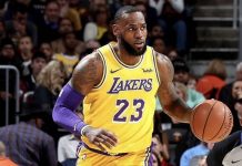 114-103. James da lección de liderazgo y encabeza remontada ganadora de Lakers James aportó 28 puntos que lo dejaron al frente del ataque de los Lakers (13-9), que tuvieron a seis jugadores con números de dos dígitos