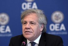 Luis Almagro, anunció hoy el inicio del proceso para aplicar la Carta Democrática a Nicaragua.