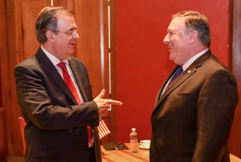 Pompeo asegur&oacute; hoy que su conversaci&oacute;n con Ebrard "no solo se centrar&aacute; en los temas de migraci&oacute;n que atraen todos los titulares", sino tambi&eacute;n en "temas econ&oacute;micos".