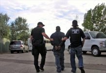 Más de 60 jueces retirados solicitaron hoy a las autoridades migratorias cancelar los operativos de búsqueda y arresto de indocumentados en las cortes de justicia. Foto archivo.