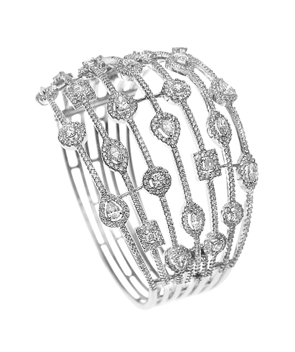 Pulsera de diamantes.