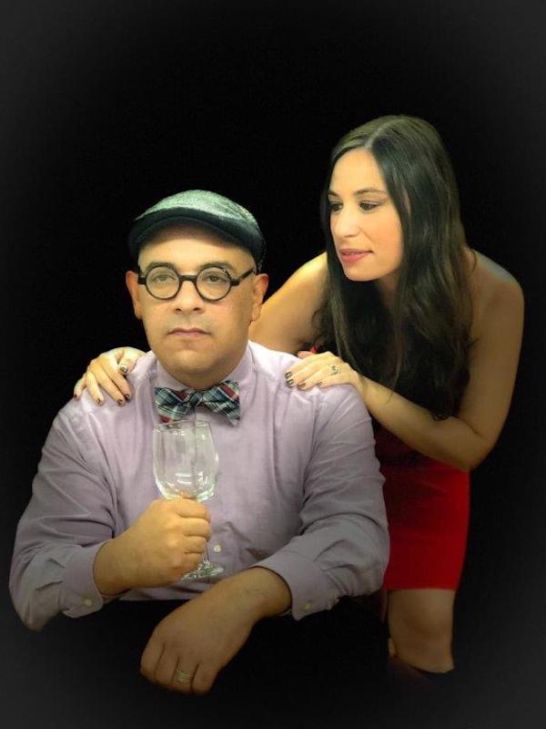  Luis Alberto Garcia y Gemma Ibarra en Tren con destino a Baltimore, de La Alfrombra Teatro
