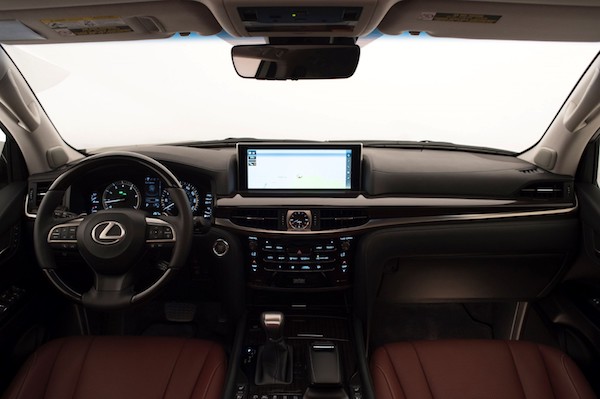 2019 Lexus LX 2 Row interior
