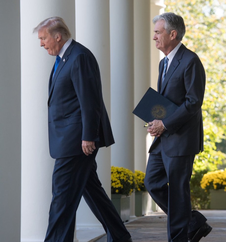 Powell también dijo que no tiene reuniones previstas próximamente con Trump, quien lo eligió para dirigir la Fed hace casi un año en sustitución de Janet Yellen.