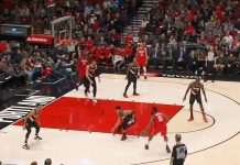 Jusuf Nurkic tuvo doble-doble de 25 puntos y 15 rebotes para los Trail Blazers de Portland, que ganaron este sábado 110-101 a los Rockets de Houston.
