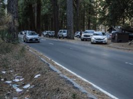 La falta de personal en Yosemite y otros parques naturales de EE.UU. a causa del cierre parcial del Gobierno ha hecho que las letrinas lleven días sin limpiarse y que las heces humanas se acumulen. (Foto de twitter @Mundo_ECpe)