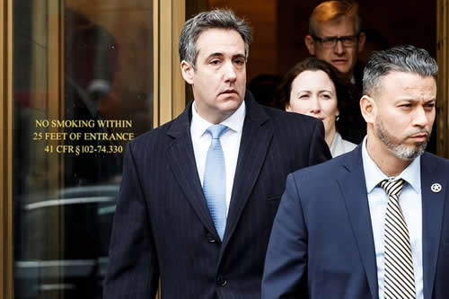 Michael Cohen Michael Cohen, exabogado personal del presidente de EE.UU., Donald Trump, testificará el próximo 7 de febrero ante el Comité de Supervisión de la Cámara Baja