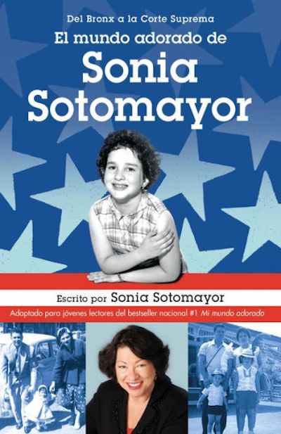 Portada de su libro autobiográfico en español, en el cual la Jueza Sonia Sotomayor comparte detalles de los retos que debió superar durante su infancia, juventud y madurez, antes de ser nombrada miembro del Tribunal Supremo. Es un bestseller desde el 2008 y está dirigido a lectores de diez a catorce años, la última edición fue publicada en noviembre del 2018.