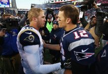 La magia de Brady y la polémica definen a protagonistas del Super Bowl LIII Los referís no señalaron una interferencia y decidieron el resultado final con el que los Rams de Los Ángeles aseguraron el título y su pasaporte al partido por el trofeo Vince Lombardi.
