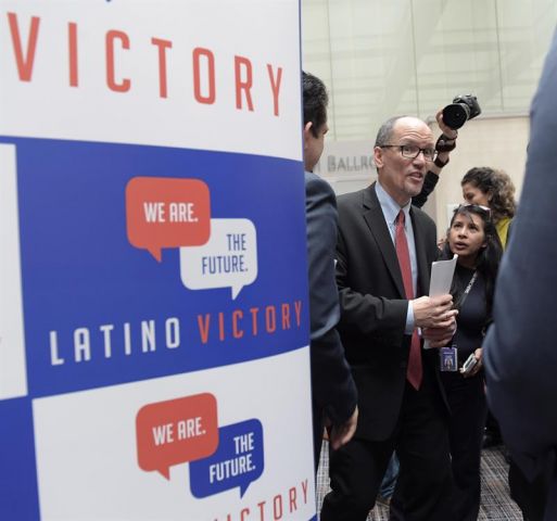 cofundador de Latino Victory El cofundador de Latino Victory Fund, Henry Muñoz, dijo que el futuro de los hispanos en Estados Unidos está en sus propias manos. (Foto de twitter @ronal_procesohn)