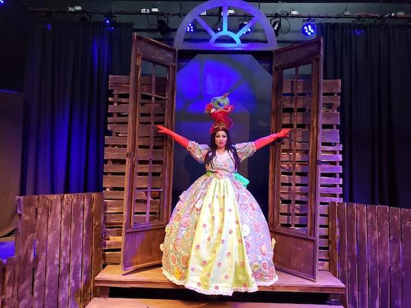Yanet Caraballo, como la madre de Belisa, apote&oacute;sica