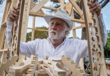 El 13 de febrero el llamado "Templo del tiempo", una estructura efímera de más de 10 metros de altura, tendrá su inauguración oficial.