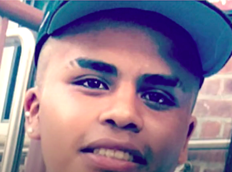 El inmigrante de origen mexicano Abel Mosso, asesinado el domingo 3 de febrero, en esta foto se aprecia la forma de depilado de las cejas, una de las marcas que identifican a miembros de las pandillas juveniles, autoridades indicaron que fue arrestado y que estaba identificado como miembro de una pandilla.