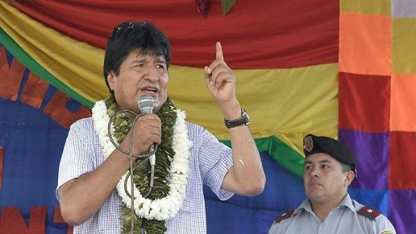 "América Latina nunca volverá a ser el patio trasero de EE.UU.", concluyó el jefe de Estado boliviano, uno de los aliados políticos del presidente de Venezuela, Nicolás Maduro.