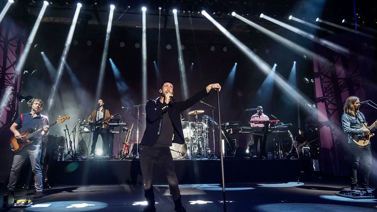 El grupo liderado por Adam Levine asumió en septiembre pasado la responsabilidad de encargarse del tradicional número musical.