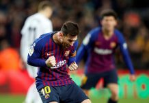 El Barcelona, sin Messi; el Real Madrid, sin Bale ni Casemiro de salida El delantero argentino del FC Barcelona, Leo Messi, celebra el segundo gol del equipo blaugrana, durante el encuentro correspondiente a la jornada 22 de primera división que disputan frente al Valencia en el estadio Camp Nou, en Barcelona.