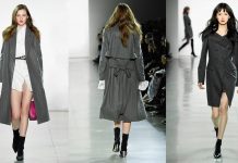 Taoray Wang, moda para mujeres poderosas desde Lauren Hutton a Tiffany Trump aoray Wang presentó este sábado en Nueva York una colección de otoño-invierno en la que destacó el traje entallado.