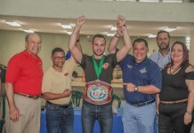 La OMB entregó faja de Norte América a Yomar Álamo La Organización Mundial de Boxeo (OMB), junto con su presidente el Lcdo. Francisco ‘Paco’ Valcárcel, le hicieron entrega al boxeador Yomar ‘The Magic’ Álamo, el título OMB de Norte América (NABO) de las 140 libras.