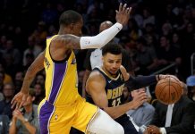 Los primeros en lograrlo fueron los Nuggets --líderes-- que ganaron de visitantes 104-114 a los Mavericks de Dallas.