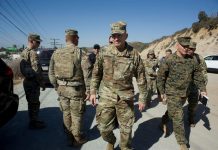 El Pentágono desplazará un total de 250 militares a la ciudad fronteriza de Eagle Pass, en el estado de Texas, por la llegada de una nueva caravana de migrantes